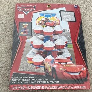Disney Pixar Cars Cupcake Stand Wilton Ultimate Treat Stand holds 24